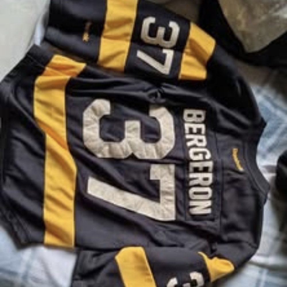 Reebok Black and Yellow Kids Jacket